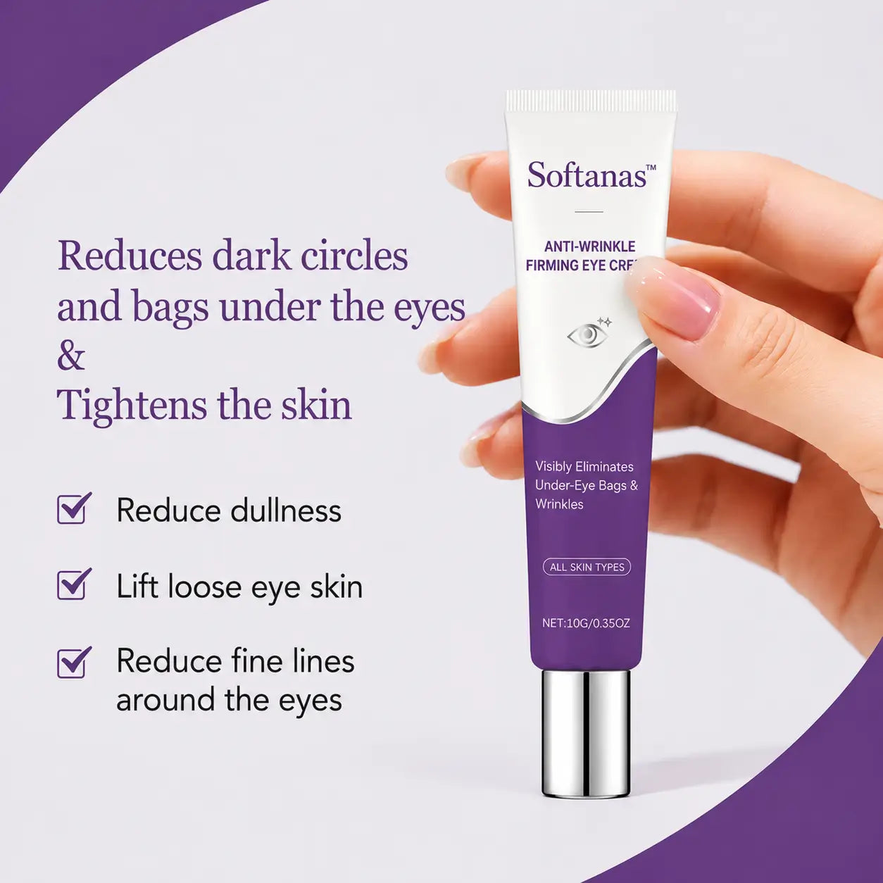 Softanas™ Instant Face Temporary Tightener – Instant visible results in 30 seconds