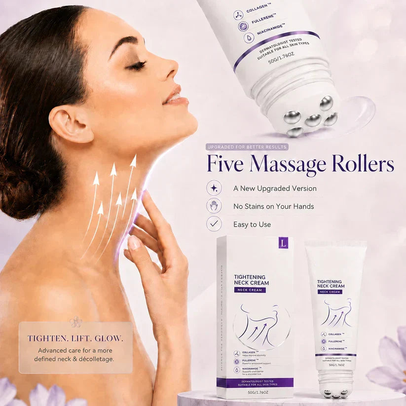 Instant Neck Lift Cream — 🧴 Infused with Retinol & Hyaluronic Acid | Firms the Neck, Reduces Wrinkles & Double Chin