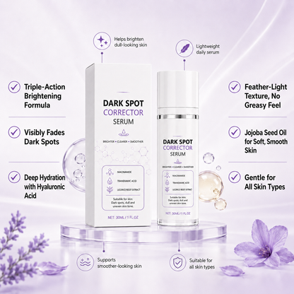 Limited Time Offer🔥Advanced Dark Spot Corrector Serum -Multi-Correction Brightening Formulafor Sun Spots, Age Spots, and Melasma