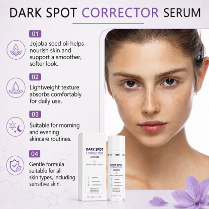 Limited Time Offer🔥Advanced Dark Spot Corrector Serum -Multi-Correction Brightening Formulafor Sun Spots, Age Spots, and Melasma