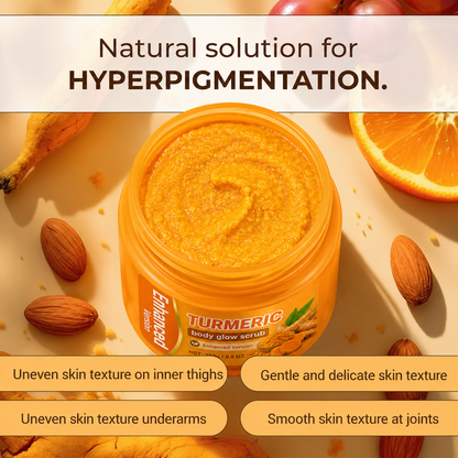 🌿Turmeric Nourishing Scrub – Gentle Exfoliation & Deep Hydration for Radiant Skin