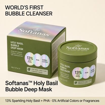 Softanas™ - Holy Basil Bubble Deep Mask