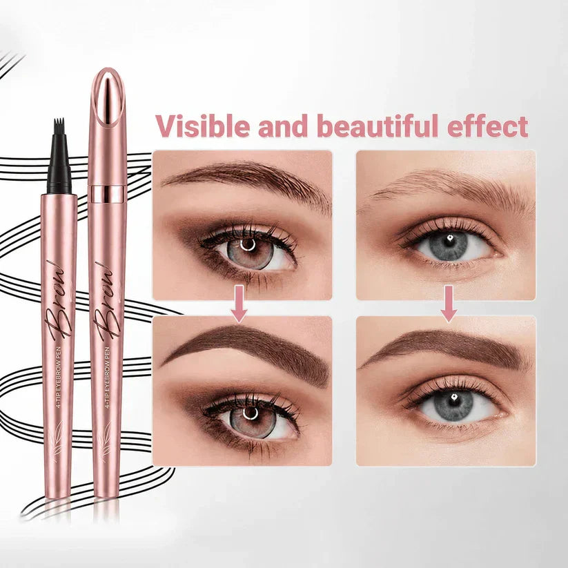 Waterproof Micro-Fork Eyebrow Pencil