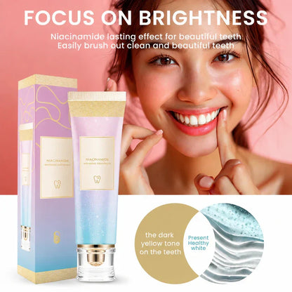 🦷Triple Fluoride-Free Whitening Niacinamide Toothpaste