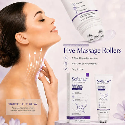 Softanas™ Instant Neck Lift Cream — 🧴 Infused with Retinol & Hyaluronic Acid | Firms the Neck, Reduces Wrinkles & Double Chin