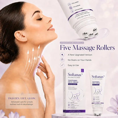 ✨ Softanas™ Instant Neck Lift Cream — 🧴 Infused with Retinol & Hyaluronic Acid | Firms the Neck, Reduces Wrinkles & Double Chin