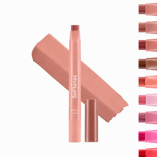 DoubleDown Lip Definer - 2-in-1 Lip Liner & Balm
