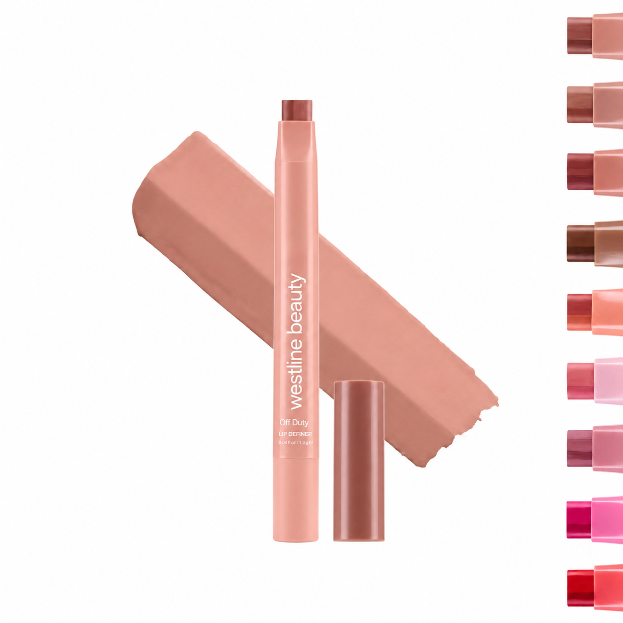 DoubleDown Lip Definer - 2-in-1 Lip Liner & Balm