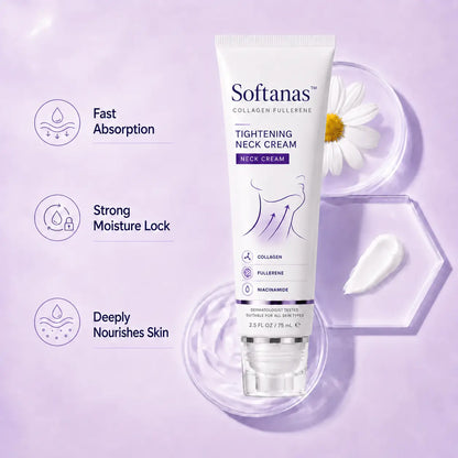 ✨ Softanas™ Instant Neck Lift Cream — 🧴 Infused with Retinol & Hyaluronic Acid | Firms the Neck, Reduces Wrinkles & Double Chin