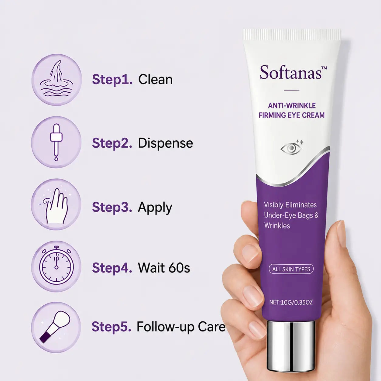 Softanas™ Instant Face Temporary Tightener – Instant visible results in 30 seconds