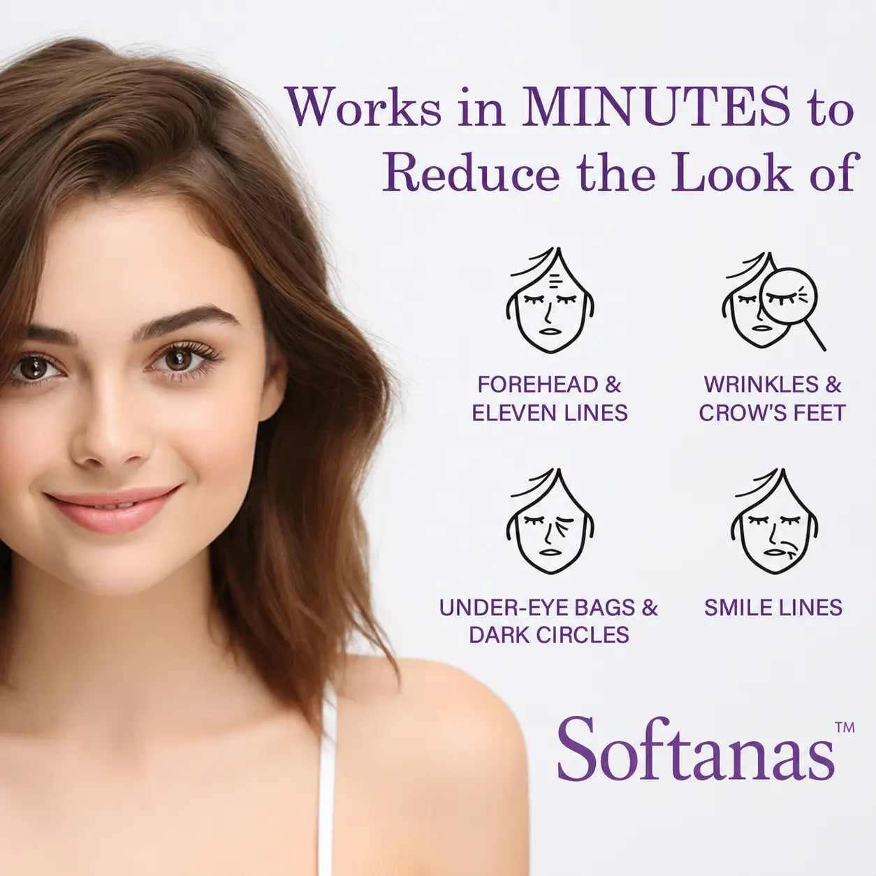 Softanas™ Instant Face Temporary Tightener – Instant visible results in 30 seconds