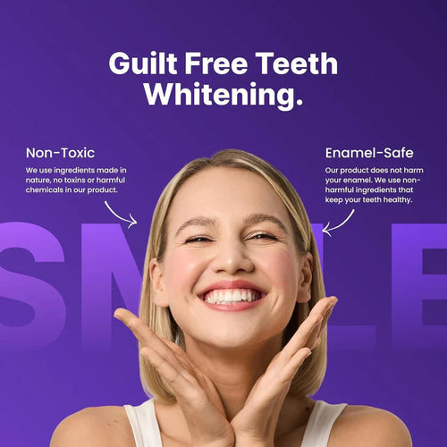 🦷Purple Instant Teeth Whitening Strips| Professional Whitening at Home