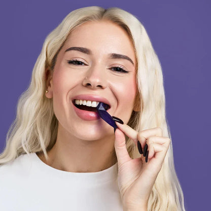🦷Purple Instant Teeth Whitening Strips| Professional Whitening at Home